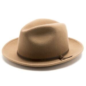 Yellow 108 Tan luke fedora